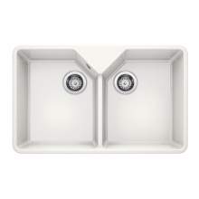 Blanco VILLAE Farmhouse Double Bowl Ceramic Kitchen Sink