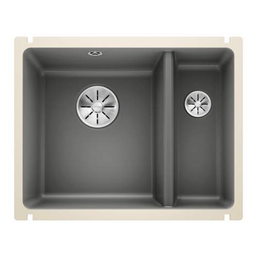 Blanco SUBLINE 350/150-U Ceramic 1.5 Bowl Undermount Kitchen Sink