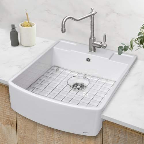 Caple Blackmore Ceramic Sit-On Kitchen Sink