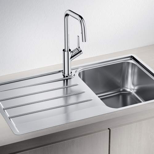 Blanco LEMIS 45 S-IF Compact Bowl Stainless Steel Kitchen Sink