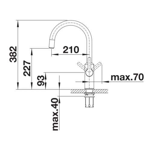 Blanco drink.hot TAMPERA 3in1 Instant Hot Water Kitchen Tap