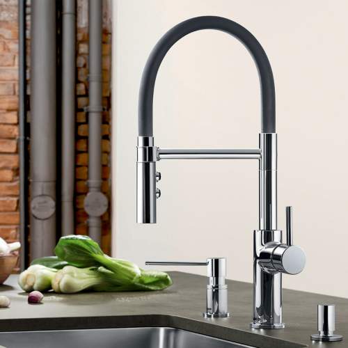 Blanco CATRIS-S Flexo Semif Professional Pull Out Hose Kitchen Tap