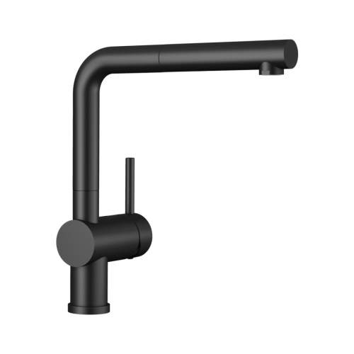 Blanco LINUS-S Silgranit Look Single Lever Pull Out Hose Kitchen Tap