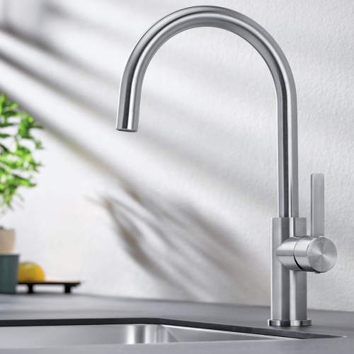 Blanco CANDOR Single Lever Stainless Steel Kitchen Tap