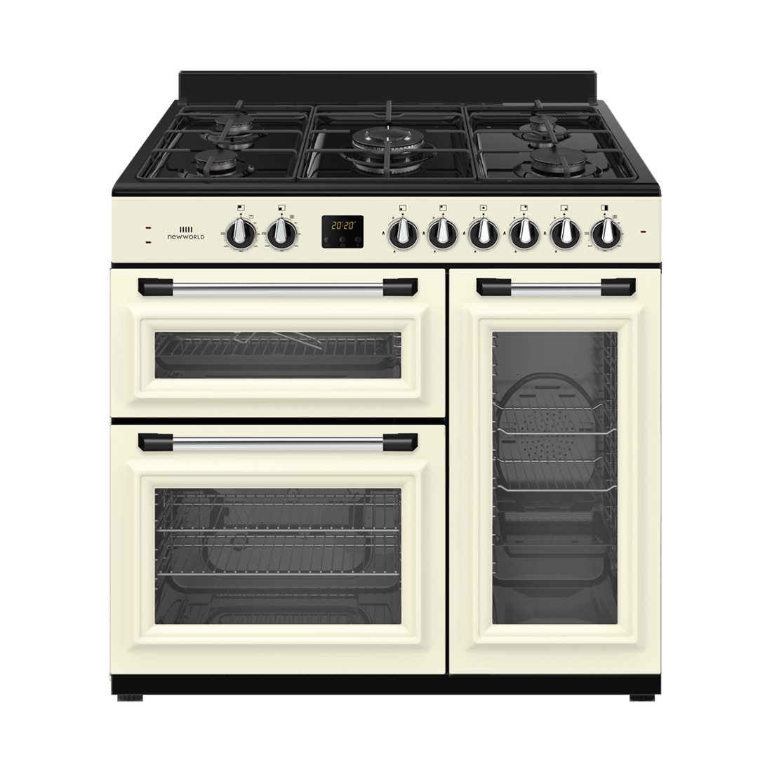 New world gas range cooker 90cm deals