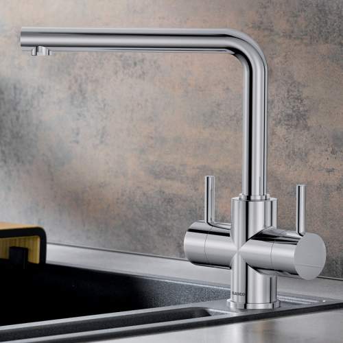 Blanco LAMIA Twin Lever Kitchen Tap