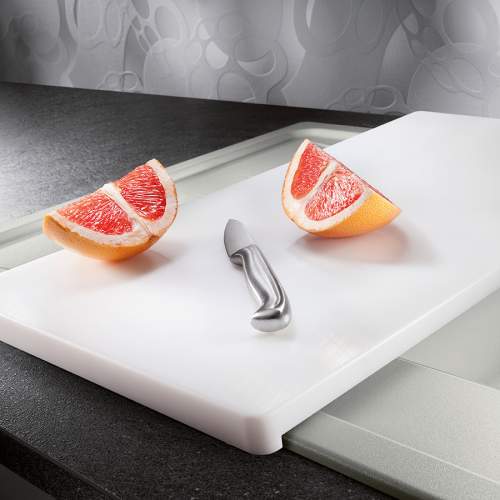 Blanco 210521 White Plastic Chopping Board