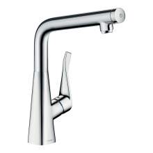 Hansgrohe Metris Select M71 Single lever kitchen mixer 320 with single spray mode