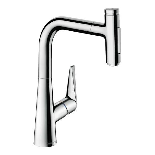 Hansgrohe Talis Select M51 Single lever kitchen mixer with pull out spray