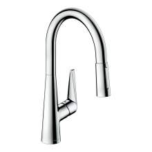 Hansgrohe Talis M51 Single lever kitchen mixer 200 with pull out spray and sBox with 2 spray modes