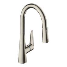 Hansgrohe Talis M51 Single lever kitchen mixer 200 with pull out spray and sBox with 2 spray modes