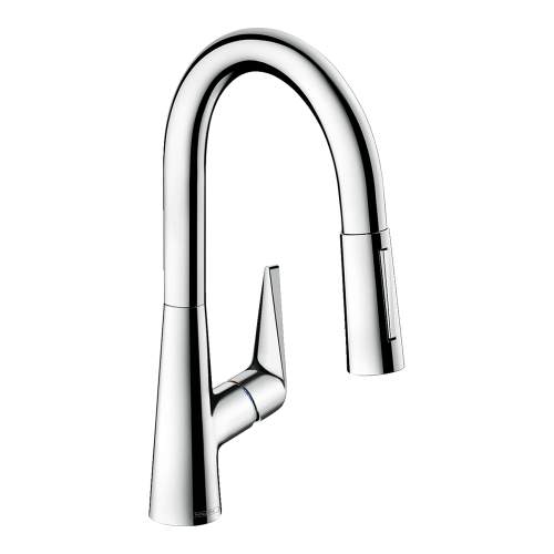 Hansgrohe Talis M51 Single lever kitchen mixer 160 with pull out spray and sBox with 2 spray modes