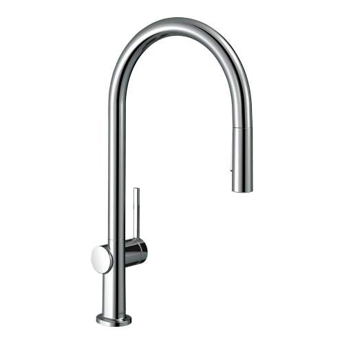 Hansgrohe Talis M54 Single lever kitchen mixer 210 with pull out spray and sBox with 2 spray modes