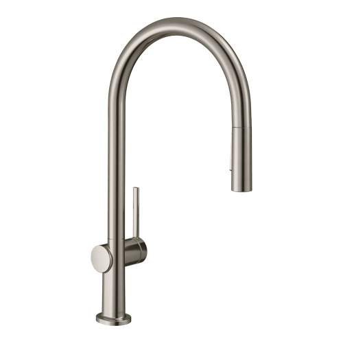 Hansgrohe Talis M54 Single lever kitchen mixer 210 with pull out spray and sBox with 2 spray modes