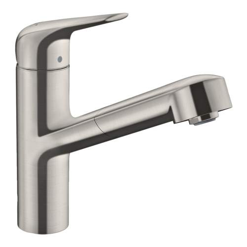Hansgrohe Focus M42 Single lever kitchen mixer 150 with pull out spout with single spray mode