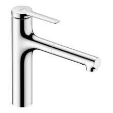 Hansgrohe Zesis M33 Single lever kitchen mixer 160 with pull-out spray with 2 spray modes