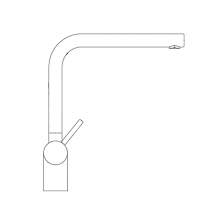 Franke Atlas Neo Single Lever Stainless Steel Kitchen Tap