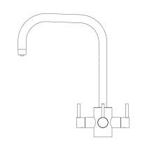 Franke Tasso Triple Lever Water Filter Kitchen Tap