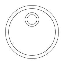 Franke ROTONDO RBX 610 Round Bowl Inset Kitchen Sink