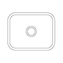 Franke VBK 110-50 Ceramic White 1.0 Bowl Undermount Sink