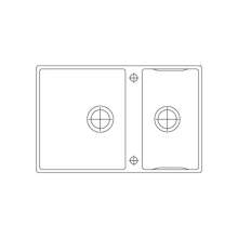 Franke Box Center BWX 220-41-27 Inset Kitchen Sink