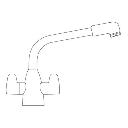 Franke DAVOS Monobloc Mixer Tap