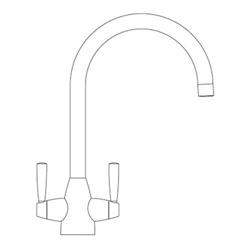 Franke VALAIS Stainless Steel Monobloc Tap