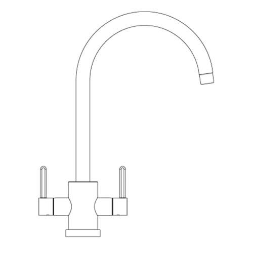 Franke Krios J-Spout Mixer Tap