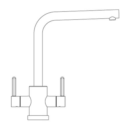 Franke Krios L-Spout Mixer Tap