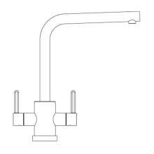 Franke Krios L-Spout Mixer Tap