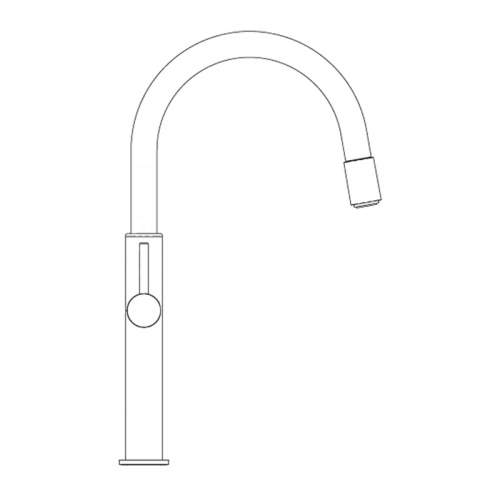 Franke Pescara Swivel Up and Down Mixer Tap with Pull Out Spray