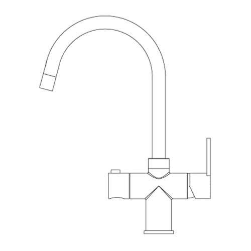 Franke Minerva 3-in-1 Chrome Kettle Tap