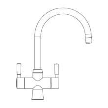 Franke Omni 4-in-1 Stainless Steel Kitchen Tap