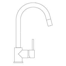 Franke ARIA with Pull Out Nozzle Kitchen Mixer Tap