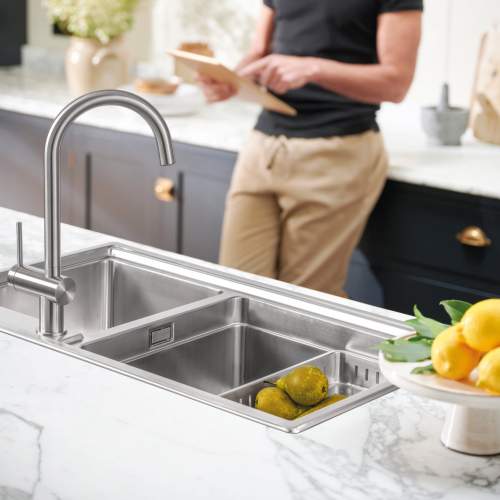 Caple Tayo Stainless Steel Single Lever Kitchen Tap