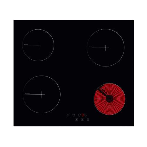 Newworld NWC60B 60cm 4 Burner Ceramic Hob