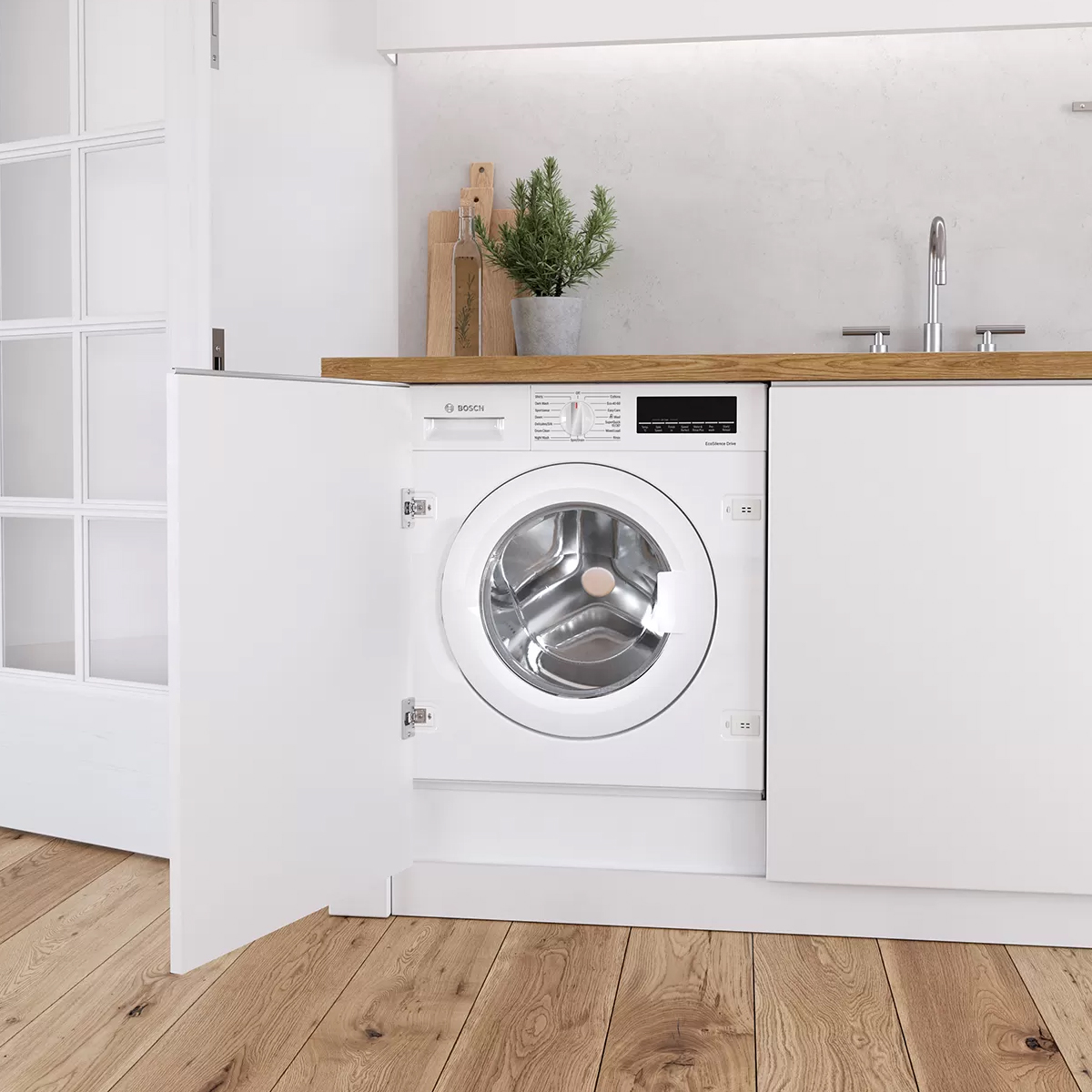 Bosch serie 8 wiw28501gb cheap integrated washing machine