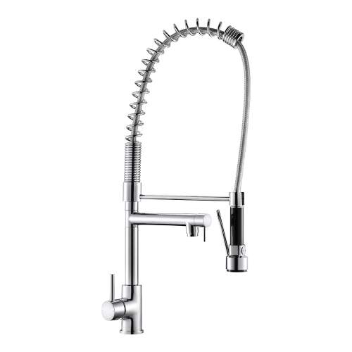 Reginox Altus Tap with Flexible Spray and Swivel Spout in Chrome