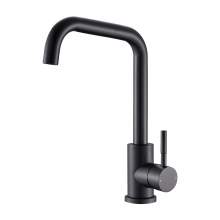 Reginox NERA Black Single Lever Monobloc Kitchen Mixer Tap