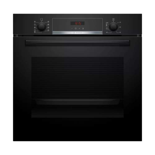 Bosch Serie 4 HBS573BB0B B/I Black Built-In Single Pyrolytic Oven