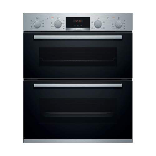 Bosch Serie 4 NBS533BS0B Stainless Steel Built Under Double Electric Oven