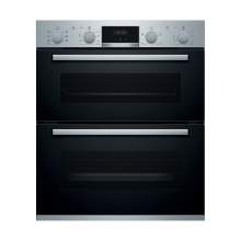 Bosch Serie 4 NBS533BS0B Stainless Steel Built Under Double Electric Oven