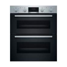 Bosch Serie 2 NBS113BR0B Stainless Steel Built Under Double Electric Oven
