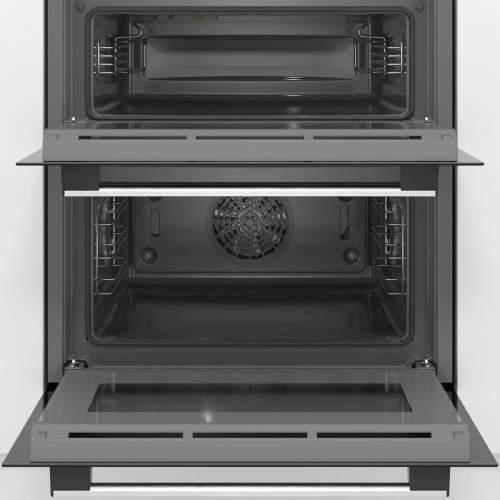 Bosch Serie 2 NBS113BR0B Stainless Steel Built Under Double Electric Oven