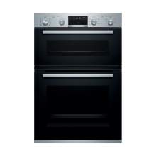 Bosch Serie 6 MBA5785S6B Built In Stainless Steel Pyrolytic Double Oven