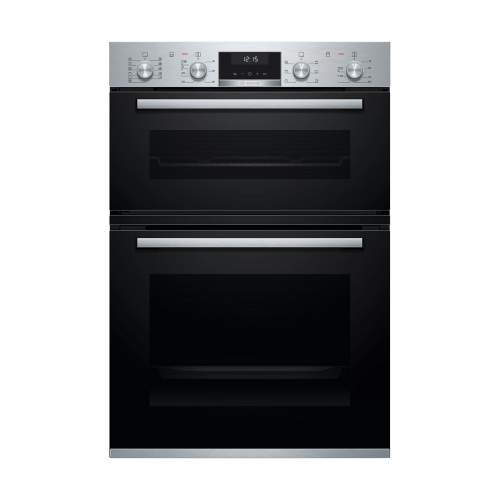 Bosch Serie 6 MBA5575S0B Built In Stainless Steel Double Oven
