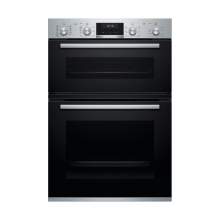 Bosch Serie 6 MBA5575S0B Built In Stainless Steel Double Oven