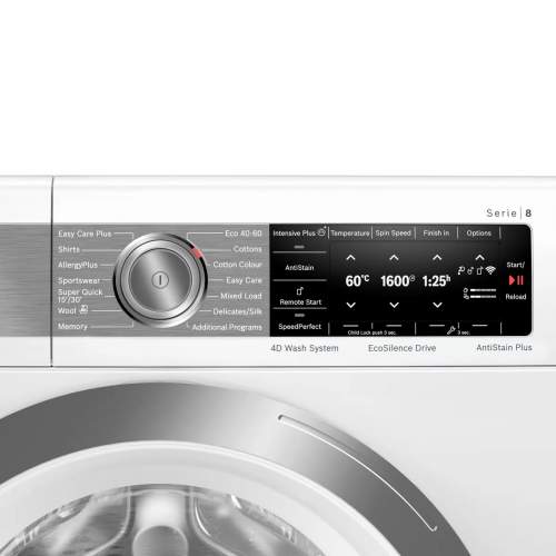 Bosch Serie 8 WAX32GH4GB Freestanding 10kg 1600rpm Washing Machine