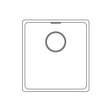Franke Maris MRG 110-37 Fragranite Small Bowl Kitchen Sink