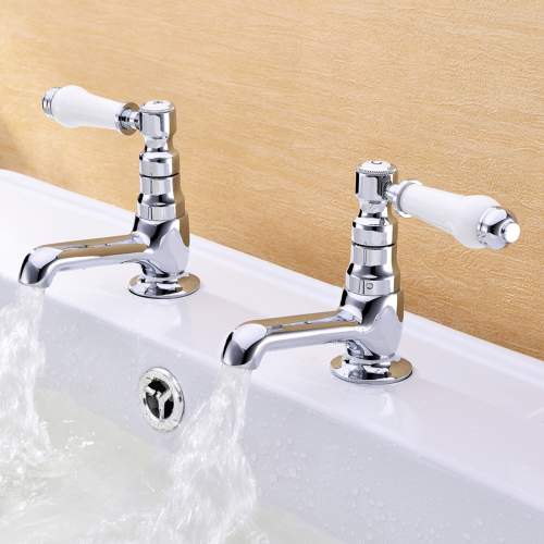 Holborn Lever Single Handle Basin Taps